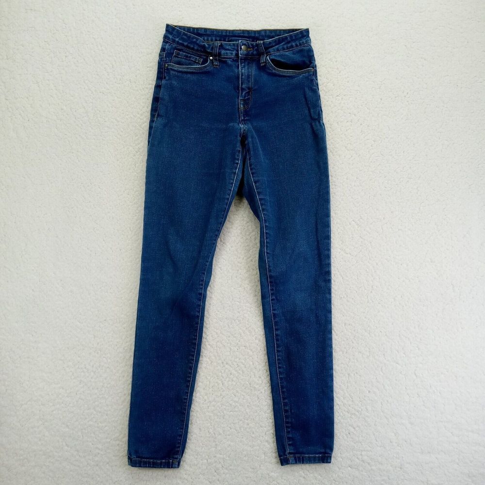 Serra Jeans Womens 6 Stretch Denim Cotton Blend Mid Rise Tapered 26